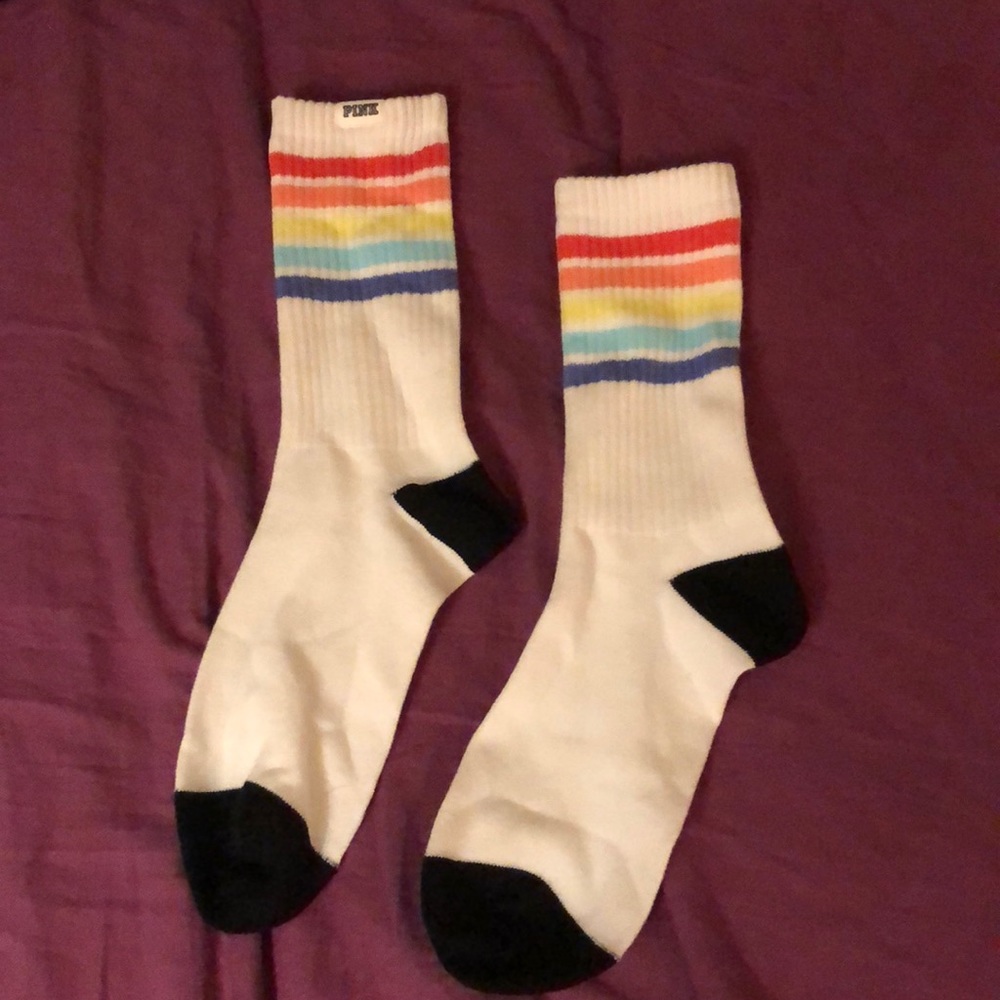 Pink brand socks